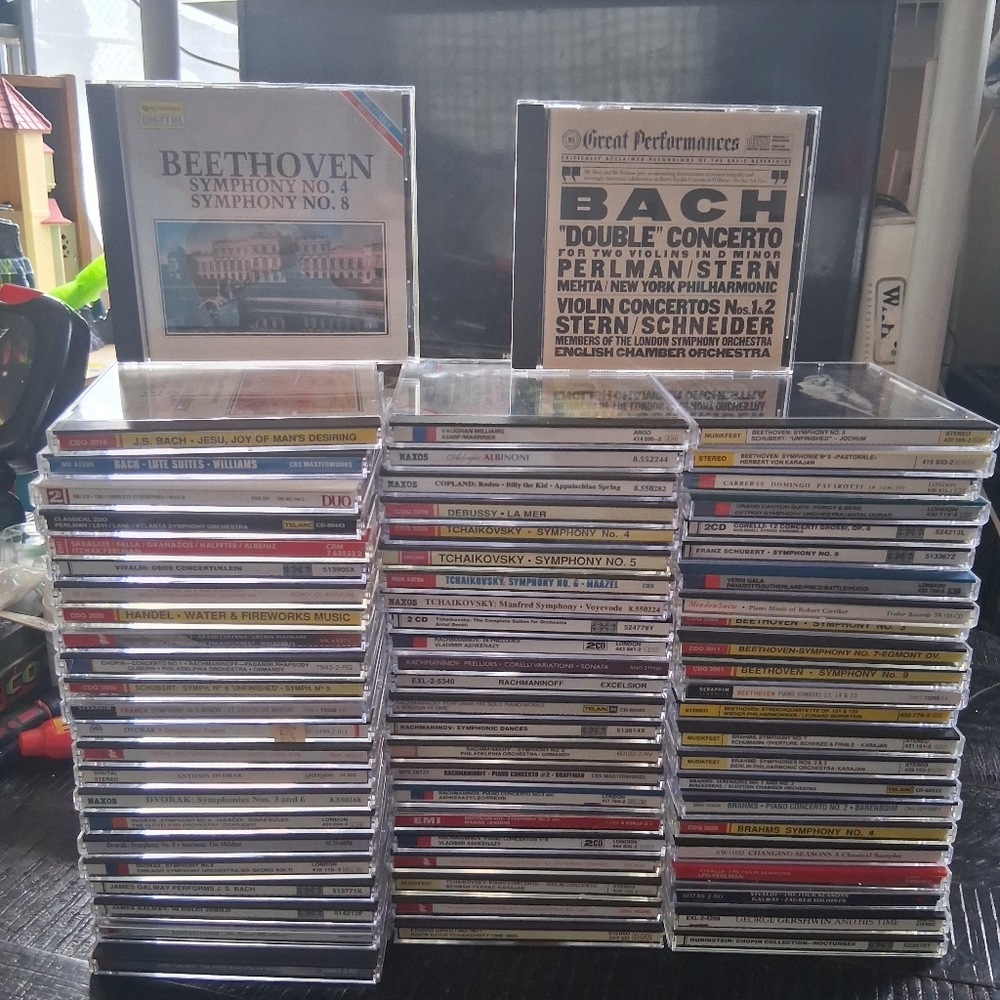 Lot Of 71 Classical CDs Preowned